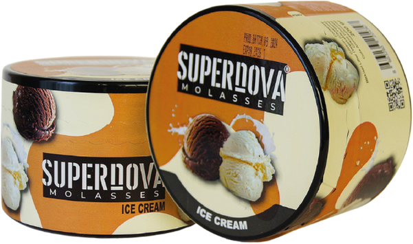 SUPERNOVA MOLASSES ICE CREAM 200GR HERBAL