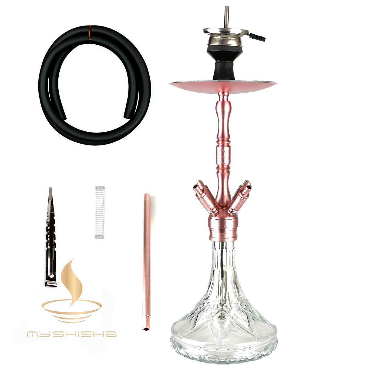 CHILL NAPALM NARGİLİSİ ROSÉGOLD X-CUT