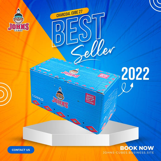 JOHNS CUBE 27ER NARGILE KÖMÖRÜ 1KG