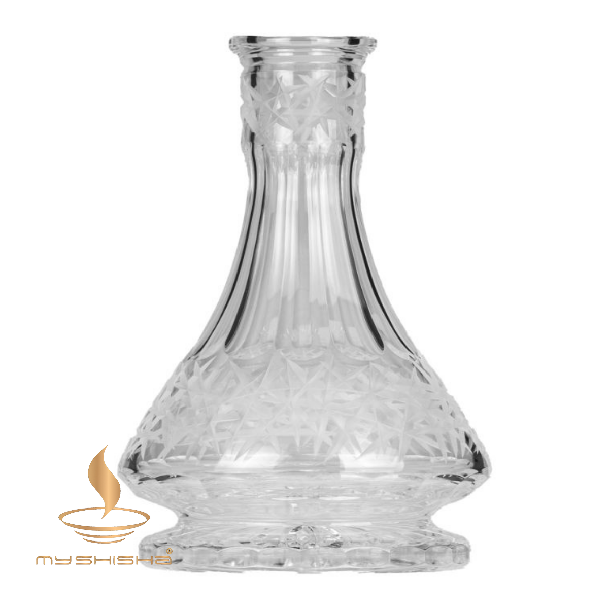 CAESAR CRYSTAL UFO BÜYÜK BOY NARGİLE CAMI