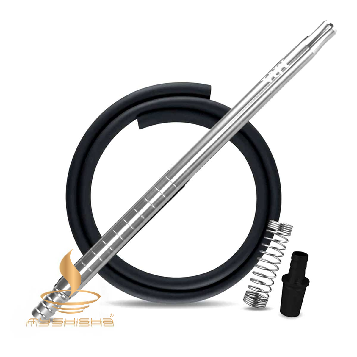 MIRA AĞIZLIK ALÜMINYUM GÜMÜŞ HORTUM SET