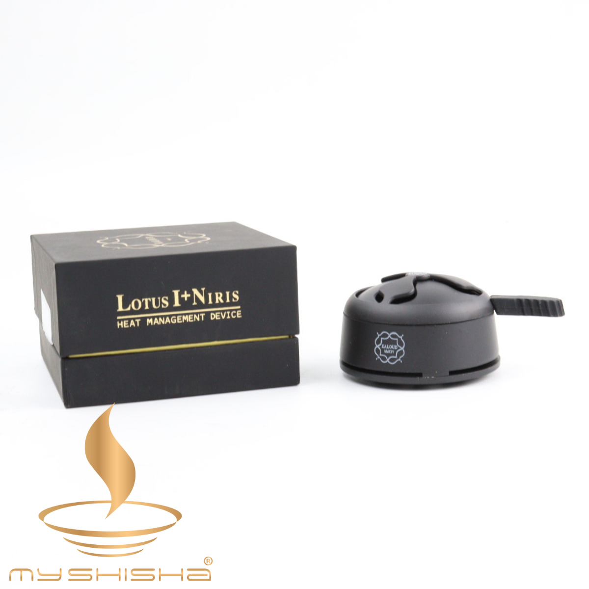 KALOUD LOTUS 1+ NIRIS "THE BLACK LOTUS" HMD ALU LOTUS KÖZLÜK NARGILE