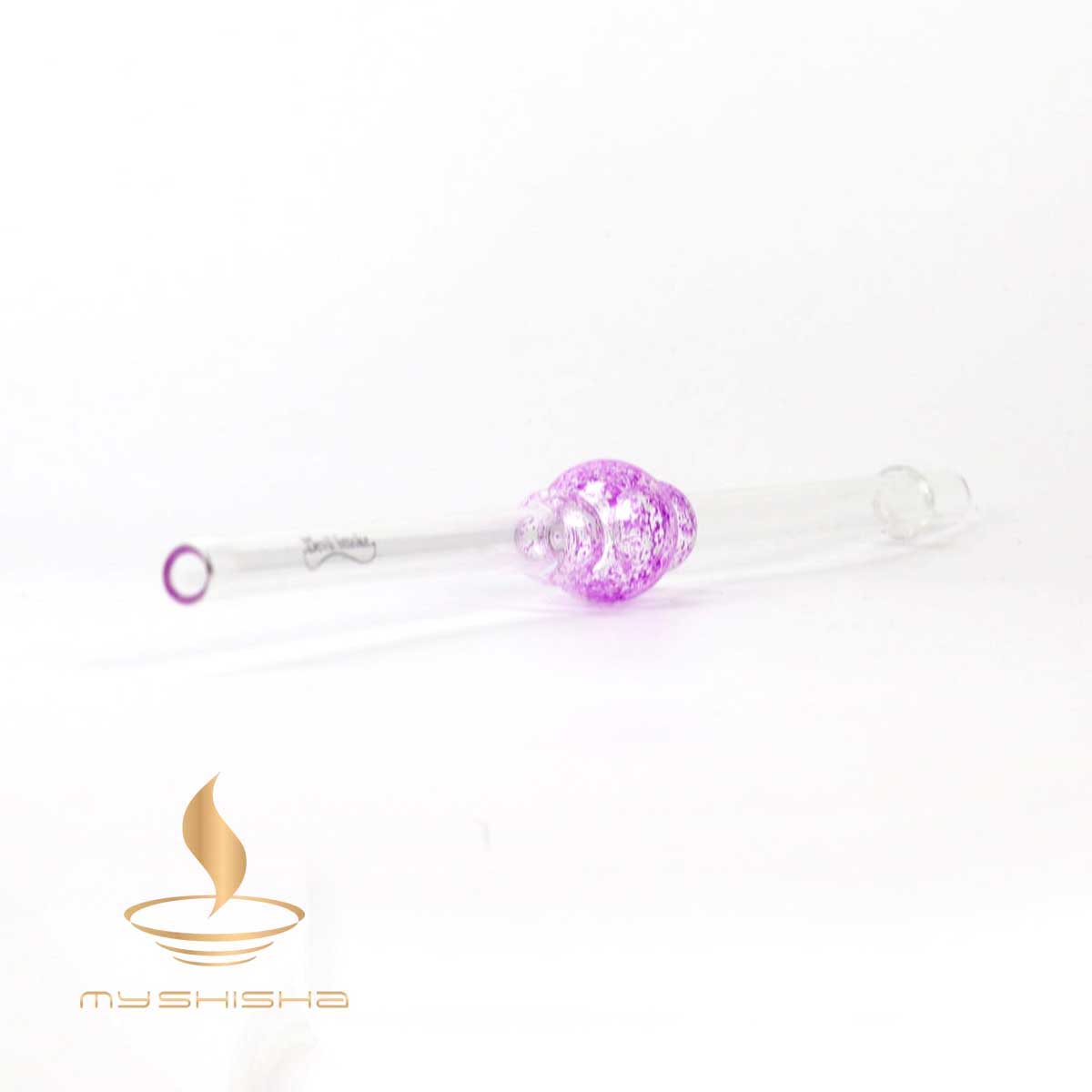 DEVIL SMOKE TEMİZ KABARCIK CAM AĞIZLIK MOR