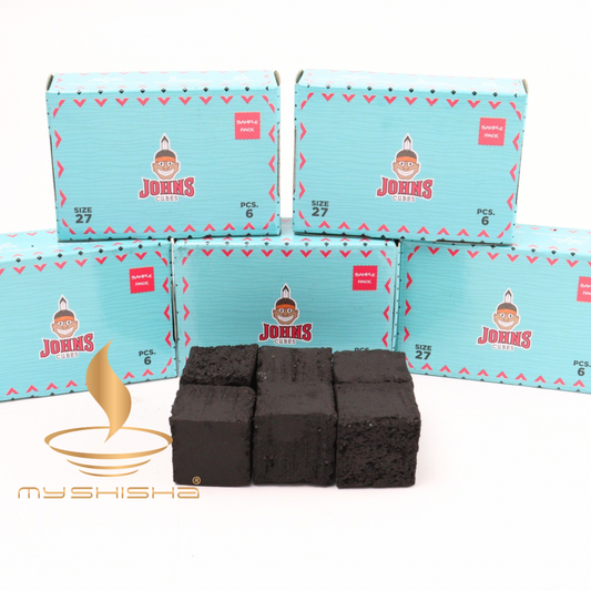 JOHNS CUBE 27ER NARGILE KÖMÖRÜ 6 adet mini box