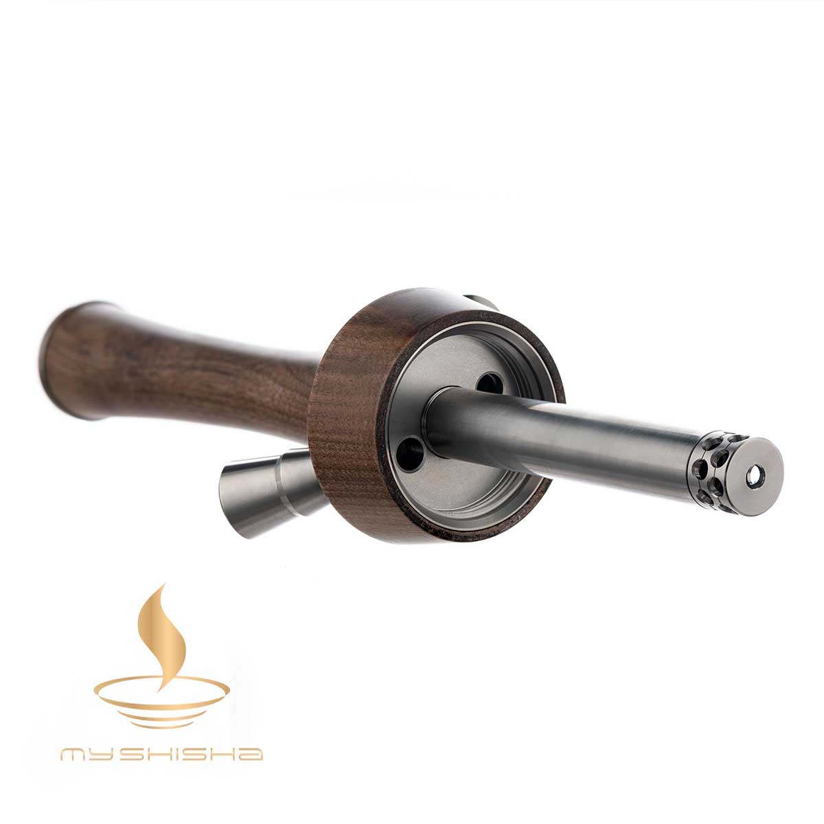 HUSTLA AHSAP PASLANMAZ NARGILE PINOKKIO DARK WALNUT KOYU CEVIZ