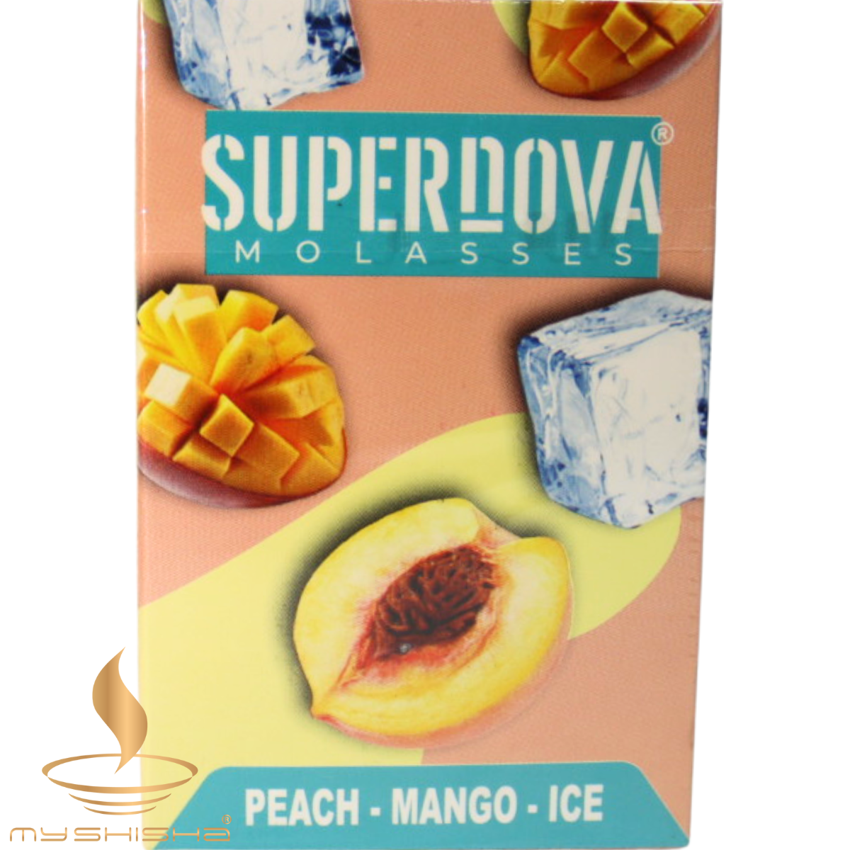 SUPERNOVA MOLASSES PEACH-MANGO-ICE 50GR HERBAL