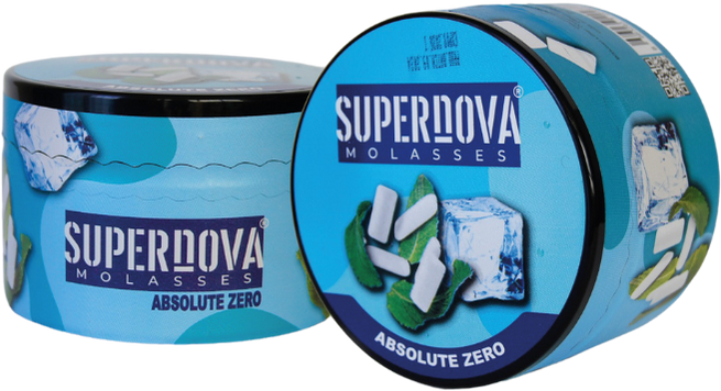 SUPERNOVA MOLASSES ABSOLUTE ZERO 200GR HERBAL