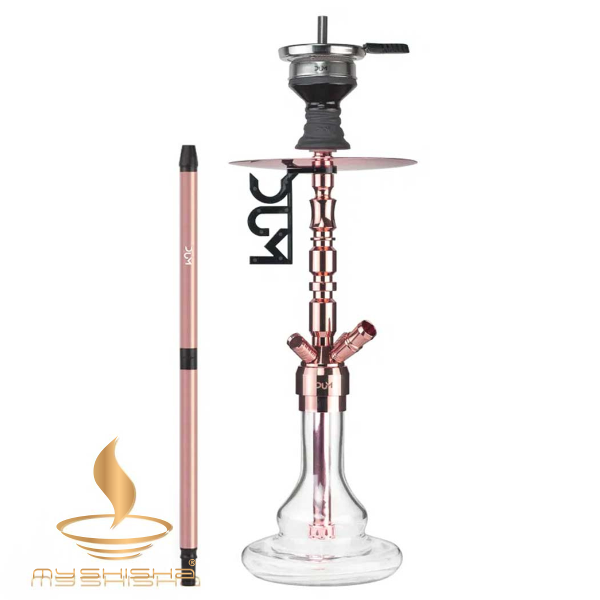 DUM RAGNAROK SS23 NARGILE SHISHA ROSE GOLD