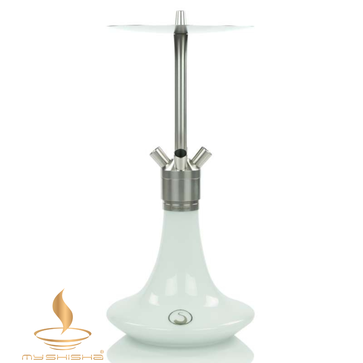 STEAMULATION NARGILE SHISHA CLASSIC PLATINUM WHITE