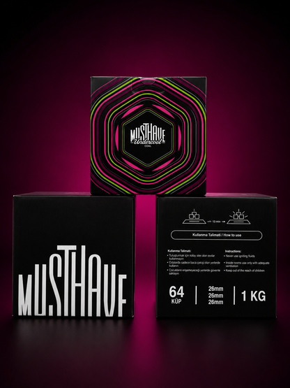 MUSTHAVE 26MM KÖMÖRÜ 1KG 64 ADET
