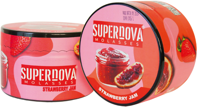 SUPERNOVA STRAWBERRY JAM 200GR HERBAL