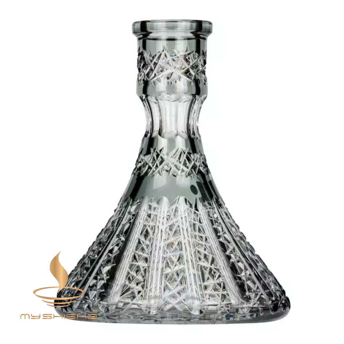 CAESAR CRYSTAL VERTİCAL BÜYÜK BOY NARGİLE CAMI