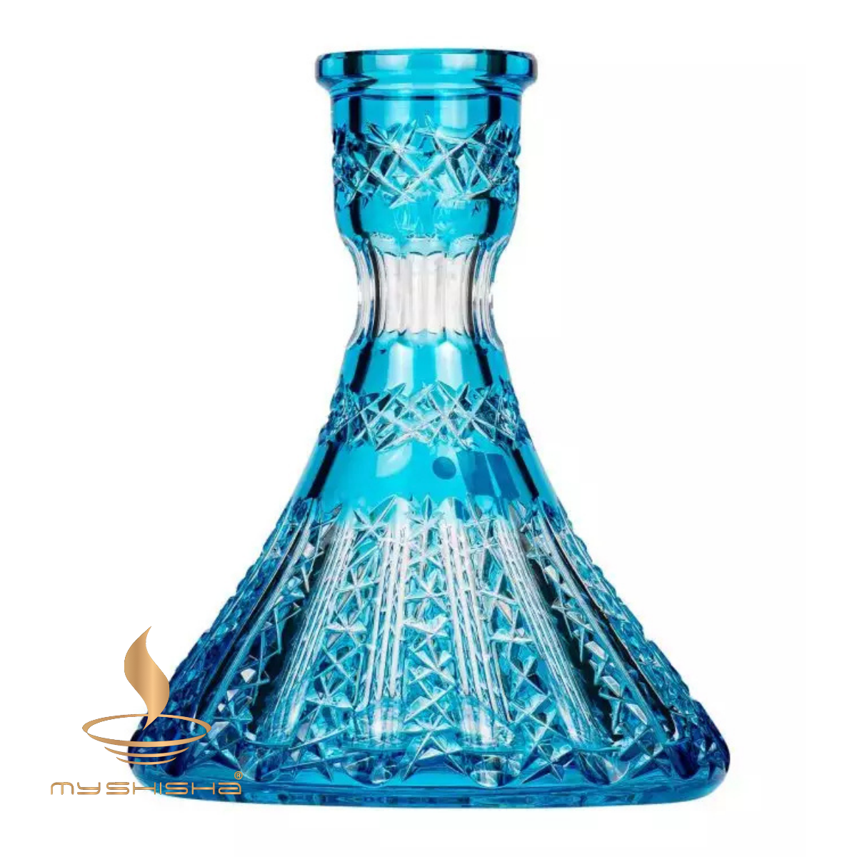 CAESAR CRYSTAL VERTİCAL BÜYÜK BOY NARGİLE CAMI