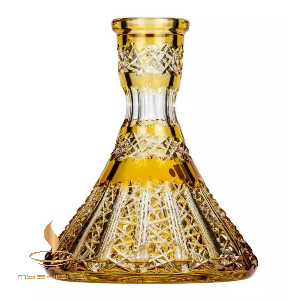 CAESAR CRYSTAL VERTİCAL BÜYÜK BOY NARGİLE CAMI