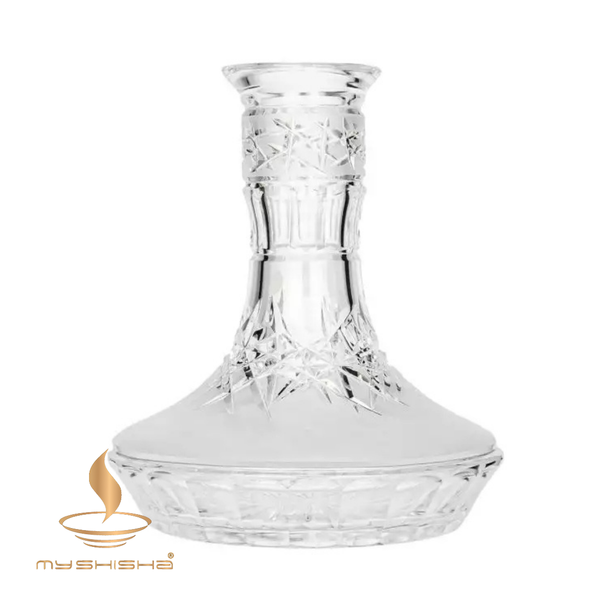 CAESAR CRYSTAL HOARFROST DOWN KÜÇÜK BOY NARGİLE CAMI