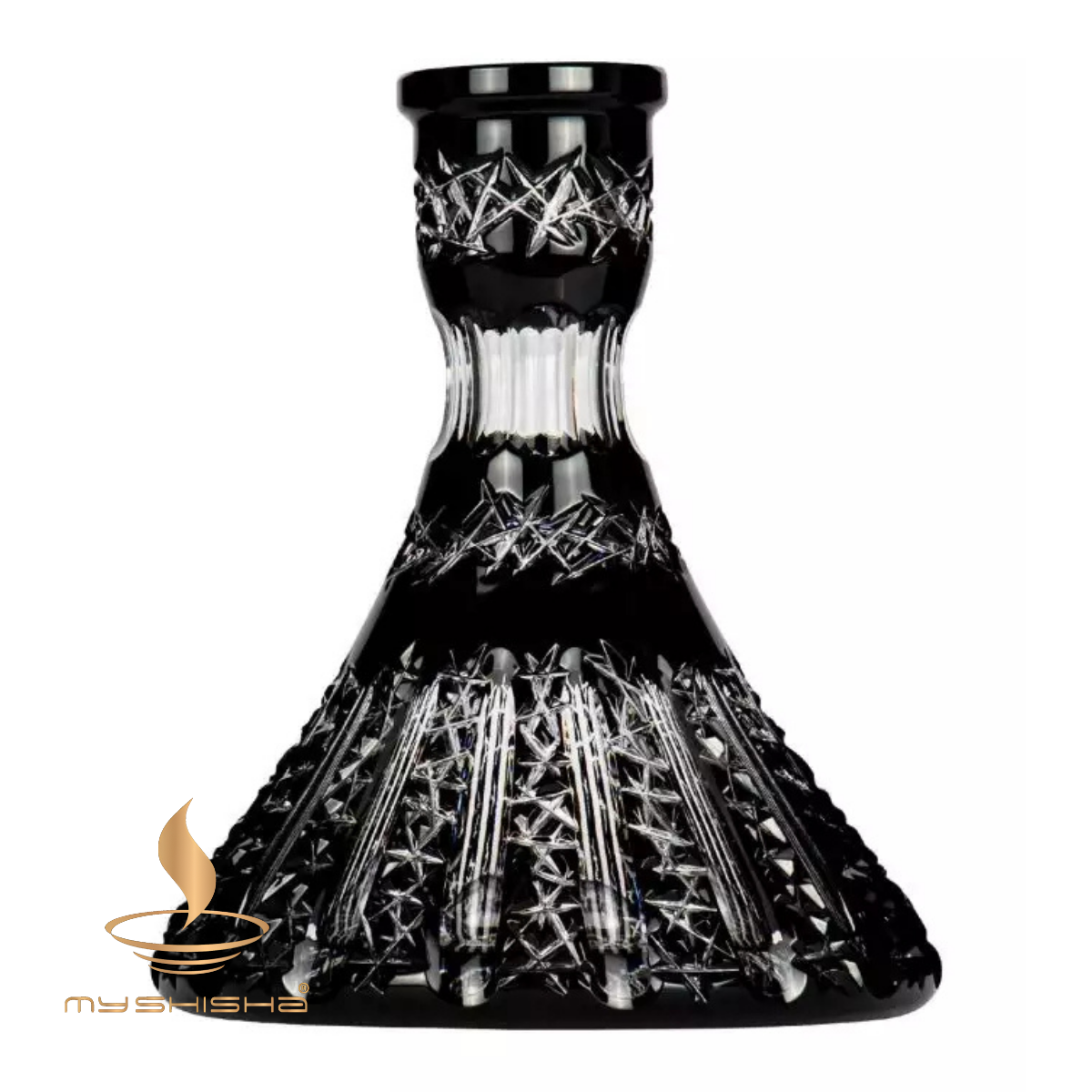 CAESAR CRYSTAL VERTİCAL BÜYÜK BOY NARGİLE CAMI