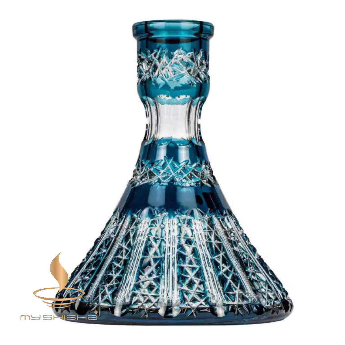 CAESAR CRYSTAL VERTİCAL BÜYÜK BOY NARGİLE CAMI