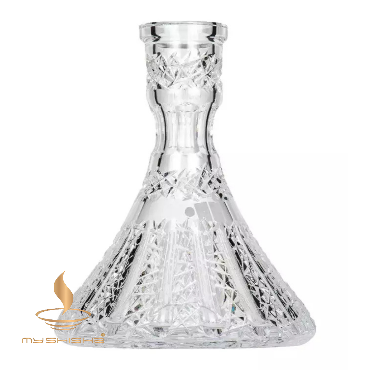 CAESAR CRYSTAL VERTİCAL BÜYÜK BOY NARGİLE CAMI