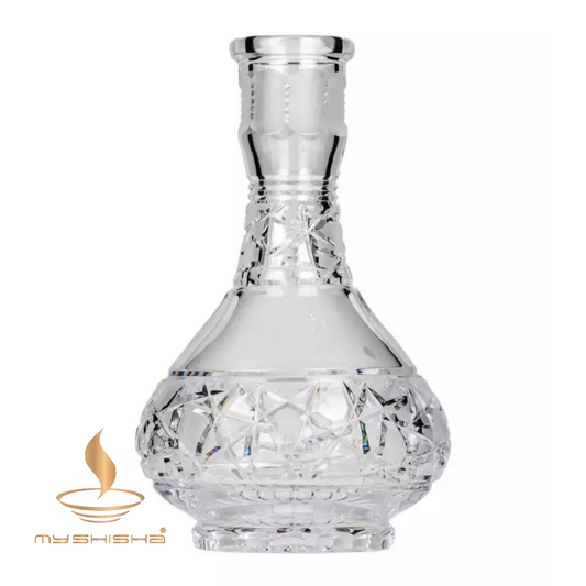 CAESAR CRYSTAL MARS BÜYÜK BOY ŞEFFAF NARGİLE CAMI