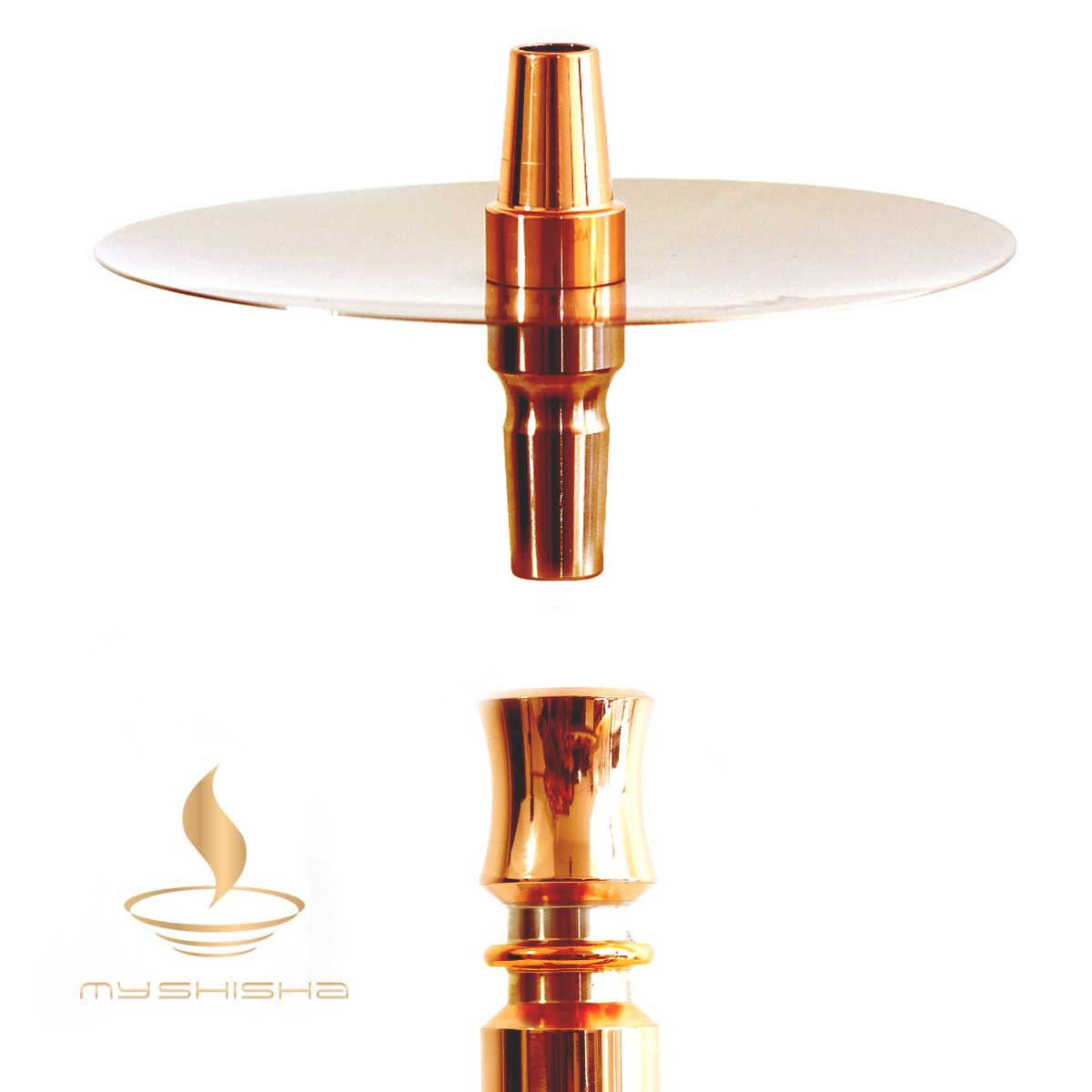 DUM RAGNAROK SS23 NARGILE SHISHA ROSE GOLD