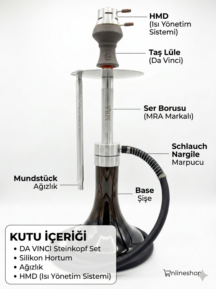 MIRA GHOST ECO NARGILE TAKIM FULL SET