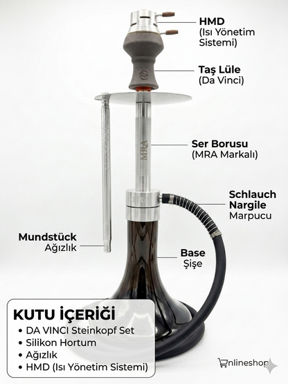 MIRA GHOST ECO NARGILE TAKIM FULL SET