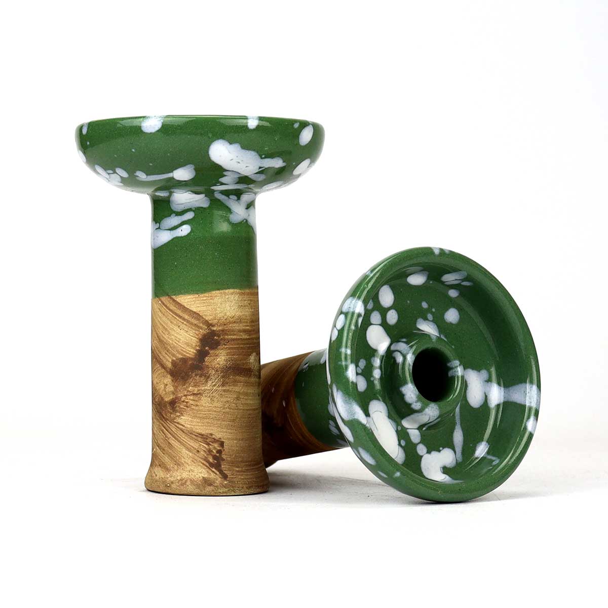 MIRA NARGILE LÜLESI LARGE COPPER YEŞIL PHUNNEL COPPER GREEN