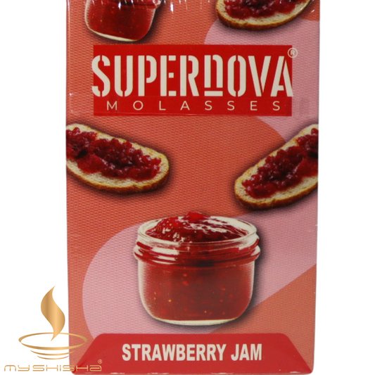 SUPERNOVA MOLASSES STRAWBERRY JAM 50GR HERBAL
