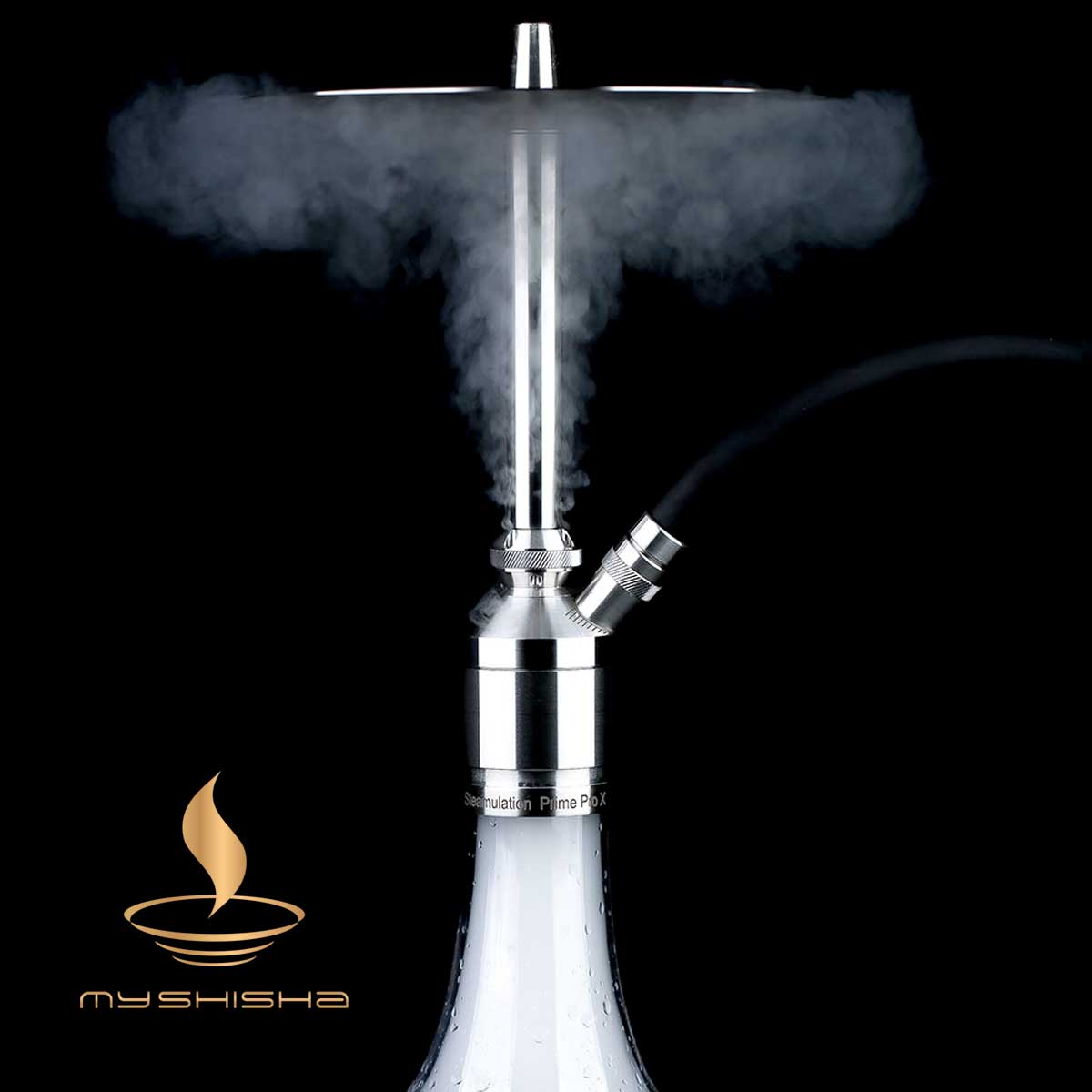 STEAMULATION NARGILE SHISHA PRIME PRO X BEYAZ MAT