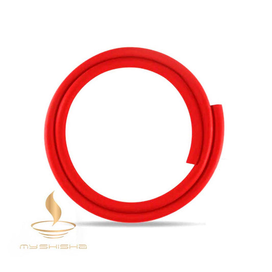 MY SHISHA MAT SİLİKON HORTUM MARPUC- KIRMIZI
