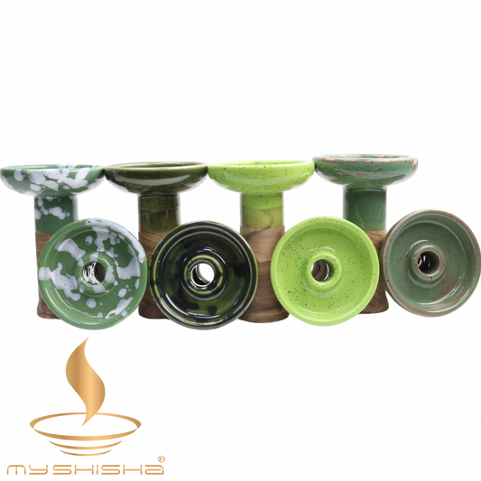 MIRA NARGILE LÜLESI LARGE YESIL-SERISI PHUNNEL GREEN