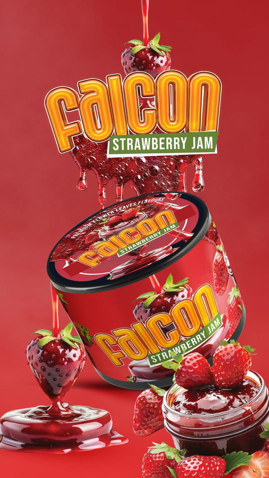 FALCON Strawberry Jam 250GR HERBAL