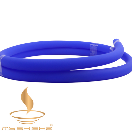 MY SHISHA MAT SİLİKON HORTUM MARPUC- MAVI