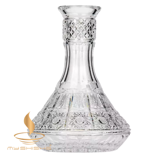 CAESAR CRYSTAL LARGE TRUNK - PK500 - ŞEFFAF NARGİLE CAMI