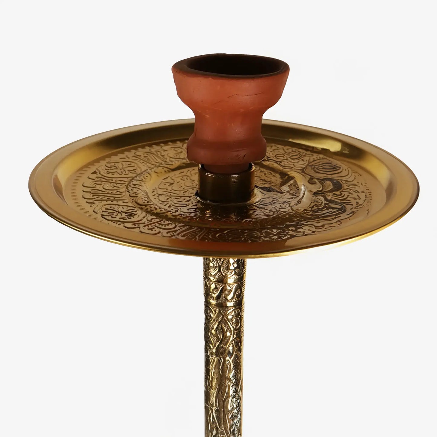 HOOKAH Vidalı Yaldızlı Şişeli Kahveci Nargile Takımı