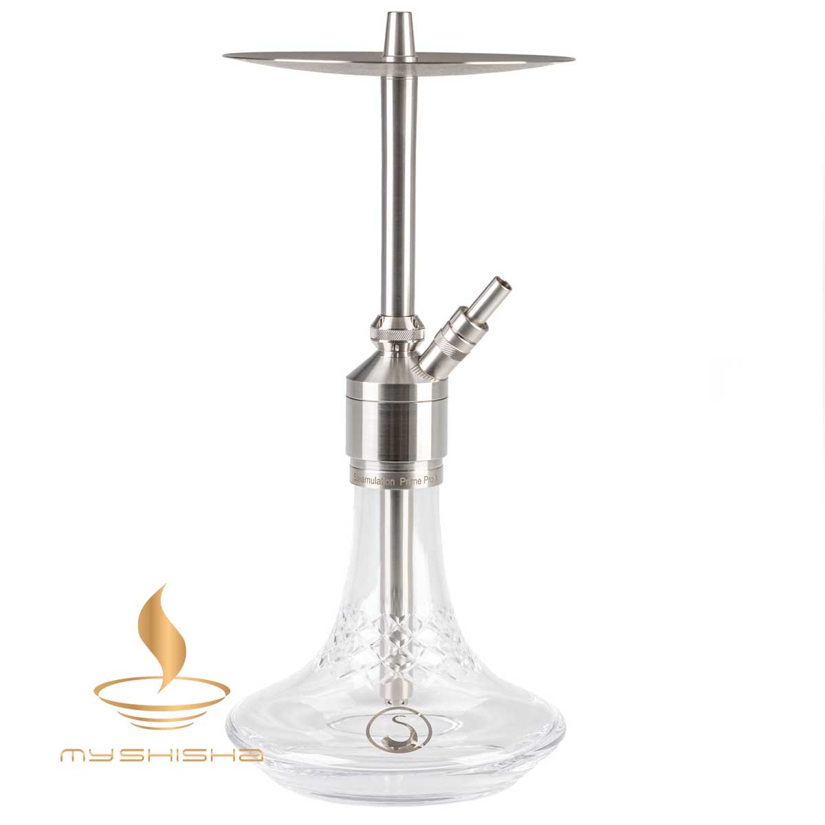 STEAMULATION NARGILE SHISHA PRIME PRO X GÜMÜS CRYSTAL