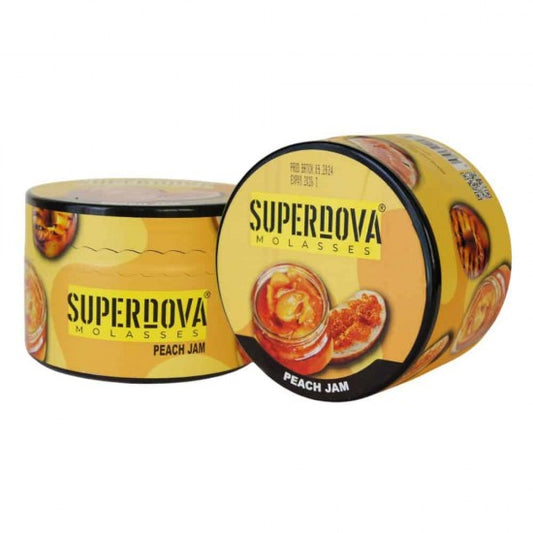SUPERNOVA MOLASSES PEACH JAM 200GR HERBAL