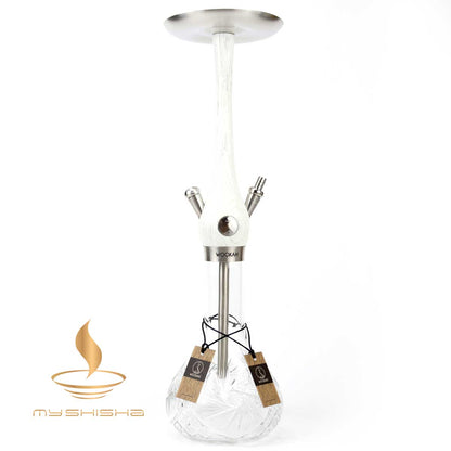 WOOKAH NARGILE MASTERCUT MILL WHITE NOX